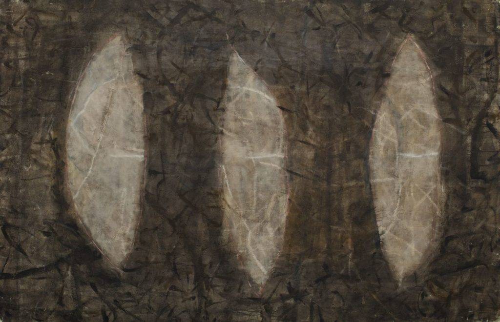 Bez tytułu - Iza Staręga (2009), obraz na płótnie wykonany techniką własną