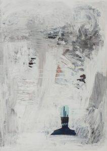 Bez tytułu - Ula Niemirska (2010), obraz akrylowy na płótnie