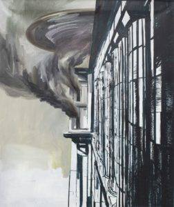 Sepsis - Tomasz Daniec (2013), obraz olejny na płótnie
