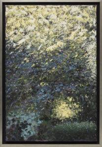 W ogrodzie - Tomasz Klimczyk (2017), obraz akrylowy na płótnie