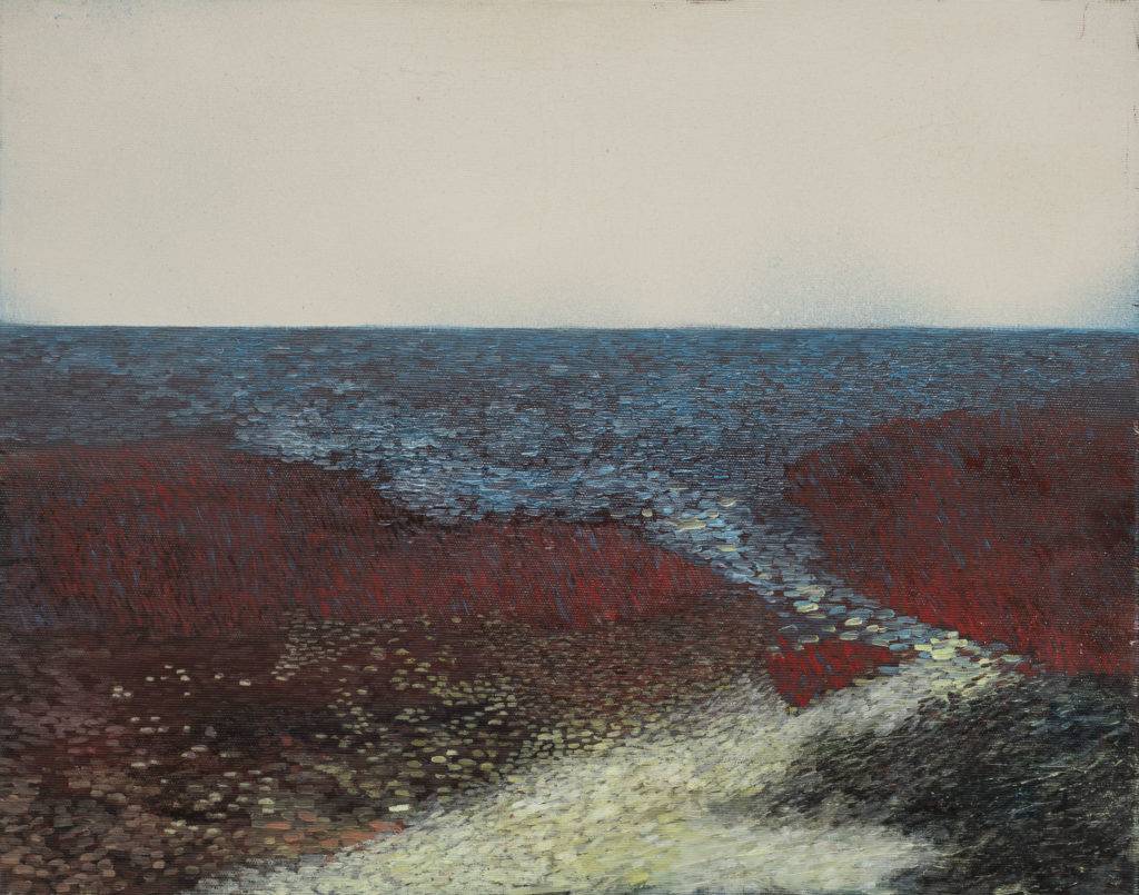 Horyzont - Karina Antończak (2013), obraz olejny na płótnie