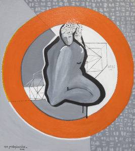 Satisfaction - Aga Pietrzykowska (2014), obraz akrylowy na płótnie