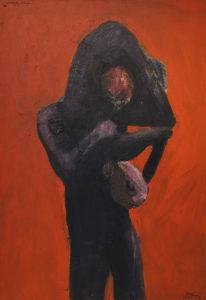 Intensive love - Andrzej Kasprzak (2014), obraz olejny na płótnie
