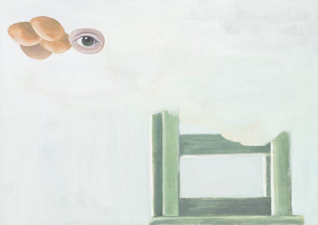 Czuwanie - Natalia Pławecka-Kijewska (2015), obraz olejny na płótnie