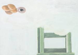 Czuwanie - Natalia Pławecka-Kijewska (2015), obraz olejny na płótnie
