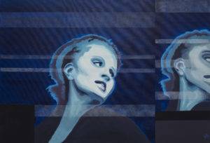 Crystal Clear - Marta Marszałł (2014), obraz akrylowy na płótnie