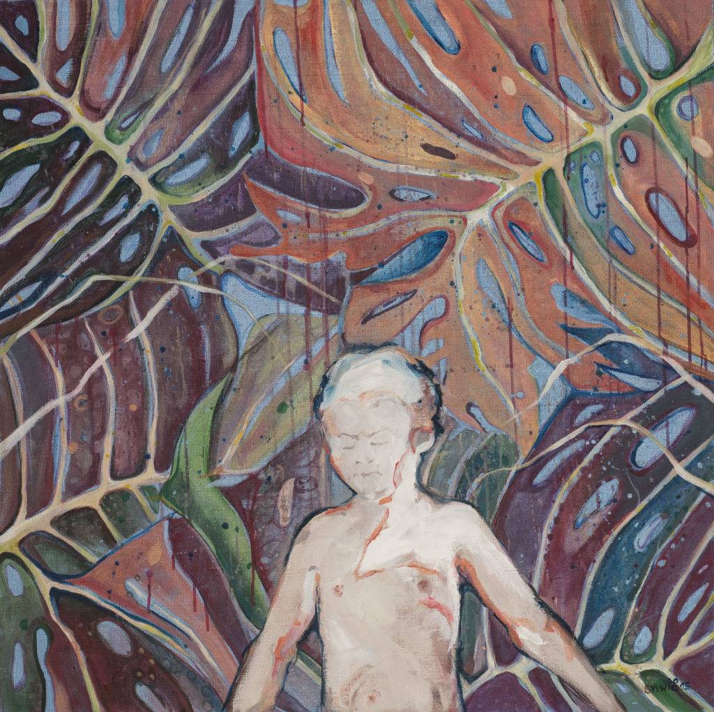Bez tytułu - Sylwia Łyczko-Zielony (2015), obraz akrylowy na płótnie