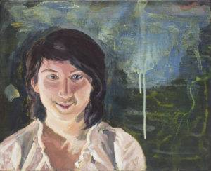 Friend of mine 2 - Katarzyna Sienkiewicz (2015), obraz olejny na płótnie