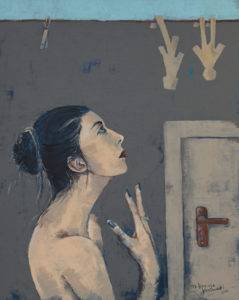Odchodząc zabierz mnie - Zbigniew Ramsko Kozłowski (2016), obraz akrylowy na płótnie