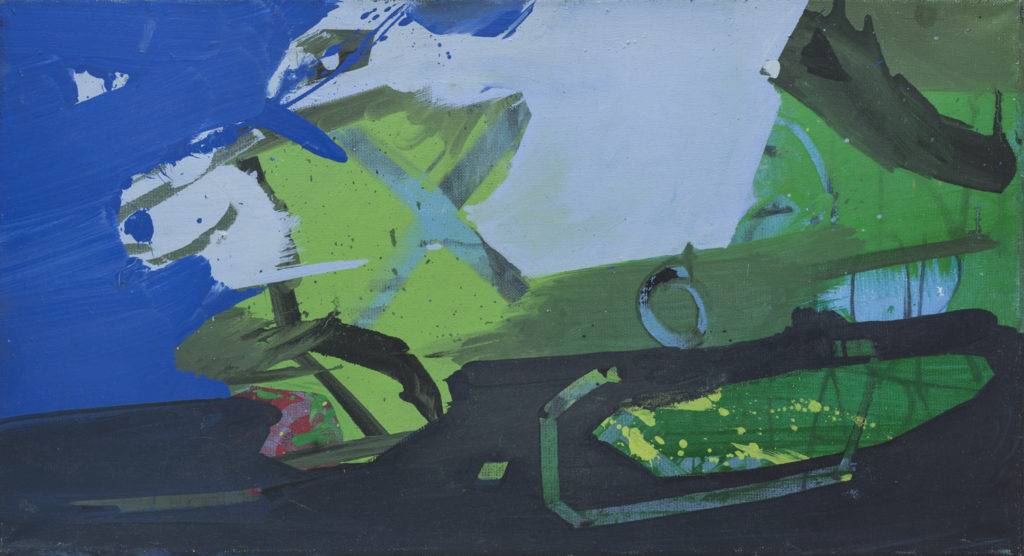 Rice fields - Anna Nosowicz Ruiz (2012), obraz olejny na płótnie