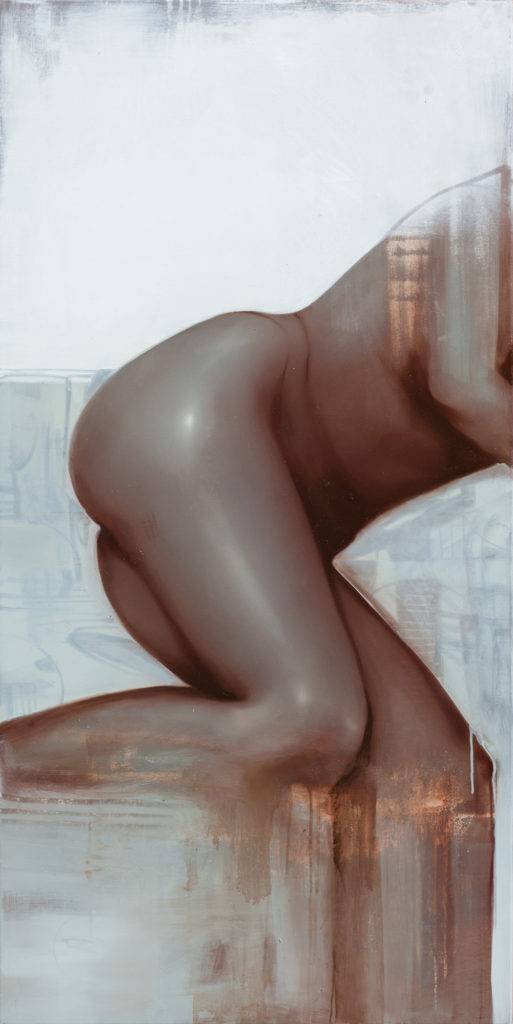 Wycinek - Julia Kowalska (2017), obraz olejny na płótnie