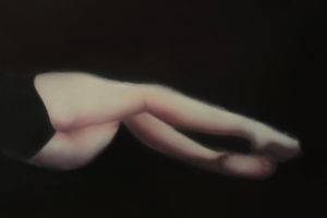 Tkanka - Klaudia Krzysztonek (2016), obraz olejny na płótnie