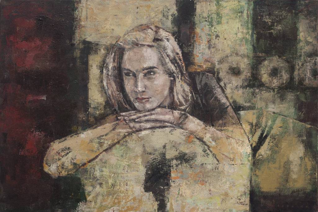 Anna - Mariusz Robert Drabarek (2017), obraz olejny na płótnie