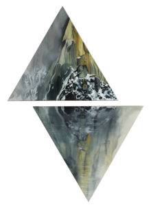 Mountain - Zuzanna Hope (2016), obraz olejny na płótnie