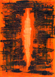 Dwuznaczność - Robert Stolarczyk (2009), obraz olejny na płótnie