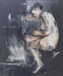 Bez tytułu - Monika Noga (2016), obraz olejny na płótnie