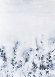 Łąka - Ewa Kozera (2017), obraz akrylowy na płótnie