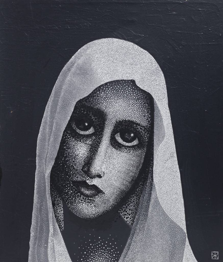 Queen - Ryszard Rabsztyn (2017), obraz akrylowy na płótnie