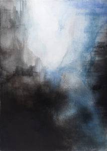 Lśnienie 5 - Weronika Braun (2017), obraz olejny na płótnie