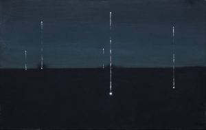 Burza - Kacper Woźny (2017), obraz olejny na płótnie
