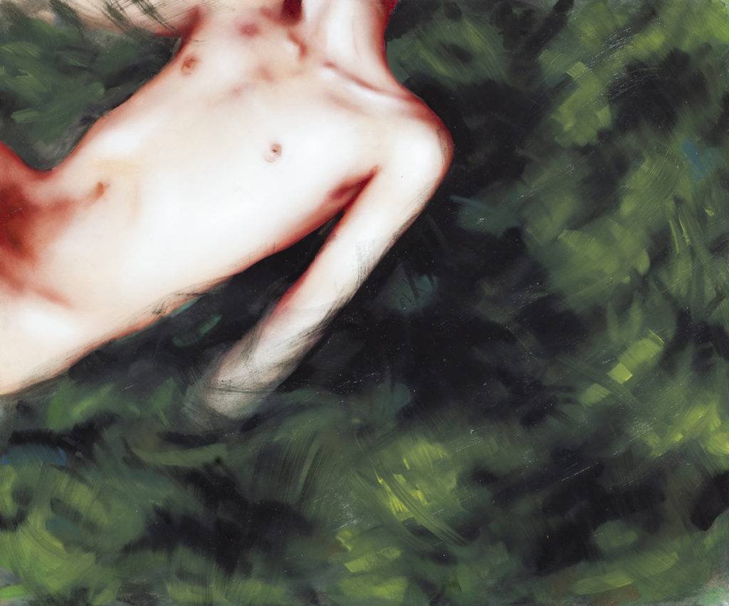 bez tytułu (2018), obraz olejny na płótnie