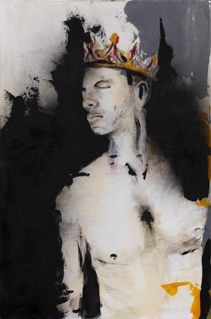 Prince - Maciej Hoppe (2018), obraz akrylowy na płótnie