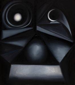 Maska wymiarowa - Bartłomiej Kulpa (2010), obraz olejny na płótnie