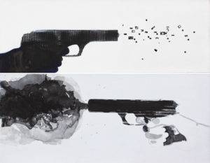 Bez tytułu - Katarzyna Celek (2013/2014), obraz olejno-akrylowy na płótnie