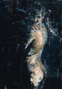 Loneliness - Monika Noga (2019), obraz olejny na płótnie