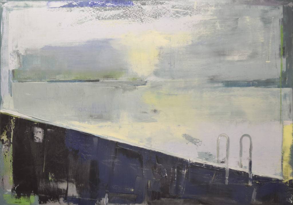 Seascape - Karina Antończak (2018), obraz olejny na płótnie