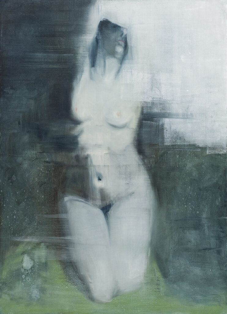 Powłoki skórne blade - Kamila Nyckowska (2020), obraz olejny na płótnie
