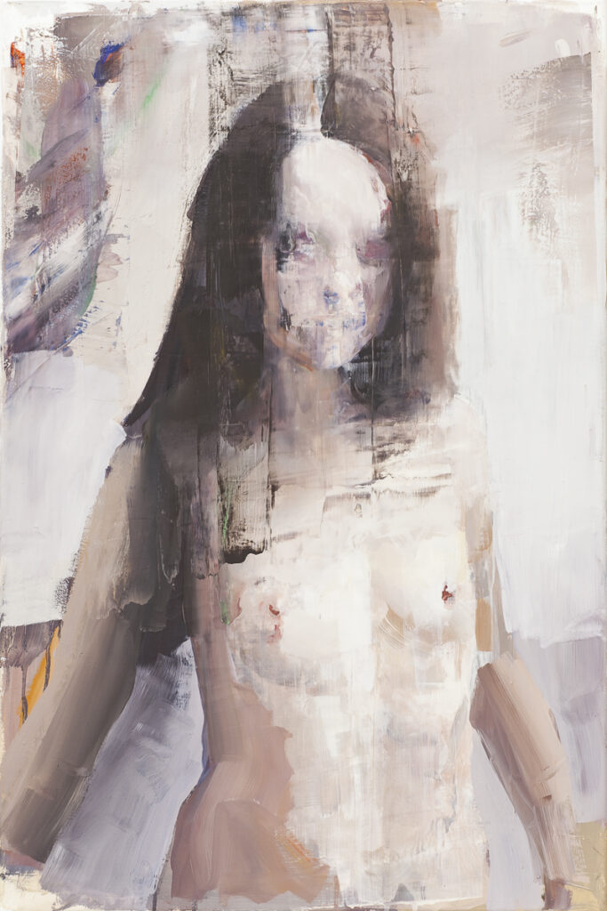 Bez tytułu (297) - Marcin Ziółkowski (2020), obraz olejny na płótnie