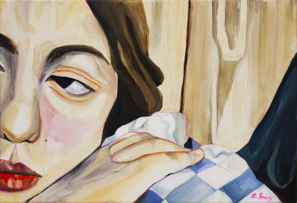 Rano - Zuzanna Szary (2016), obraz olejny na płótnie