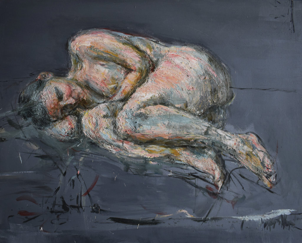She - Monika Noga (2020), obraz olejny na płótnie