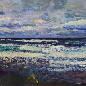 Morze - Gabriela Paluch (2019), obraz olejny na płótnie