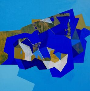 Pejzaż jurajski - Cezary Trzepizur (2020), obraz akrylowy na płótnie