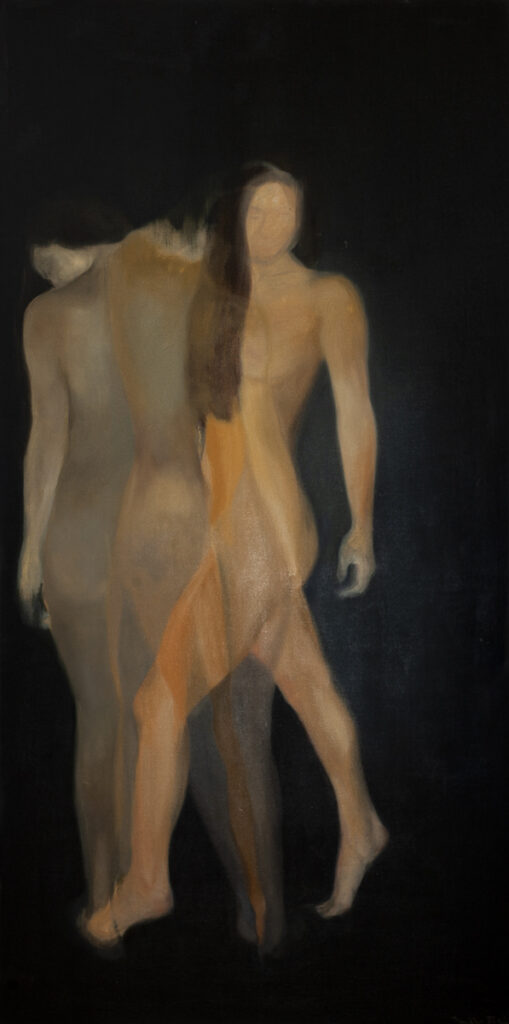 Bez tytułu - Paulina Tusk (2020), obraz olejny na płótnie