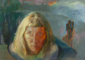 Mojry - Małgorzata Fenrych (2020), obraz olejny na płótnie