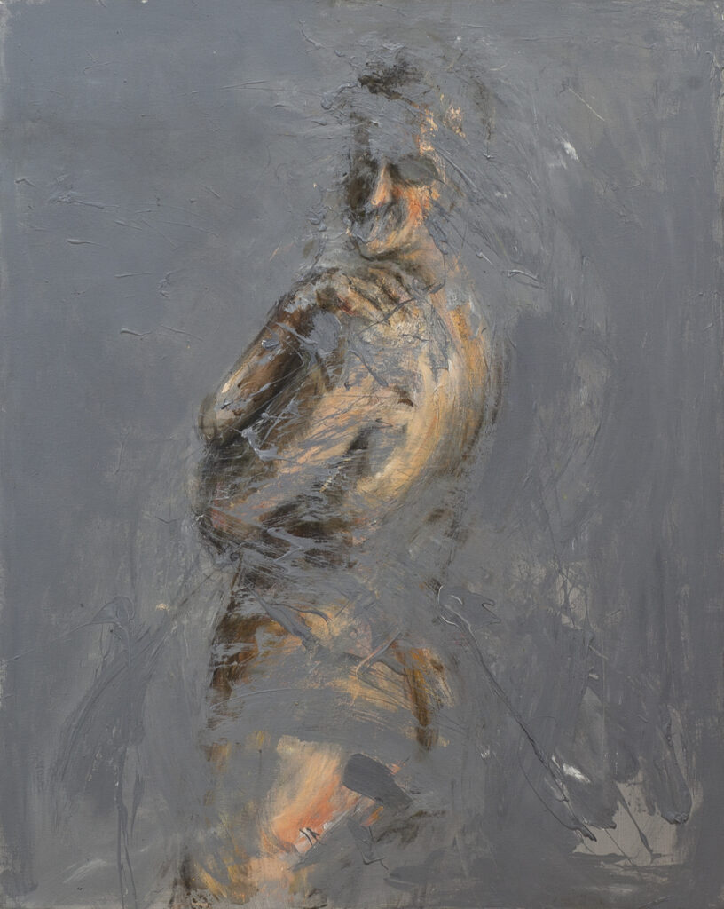 Bez tytułu - Monika Noga (2020), obraz olejny na płótnie