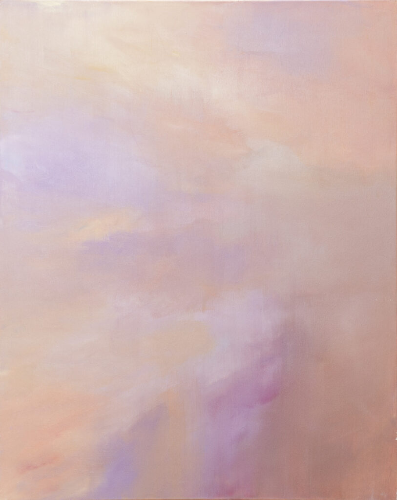 Sky - Yuliya Stratovich (2020), obraz akrylowy na płótnie