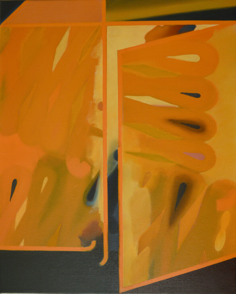 Szafa - Andrzej Zdanowicz (2020), obraz olejny na płótnie