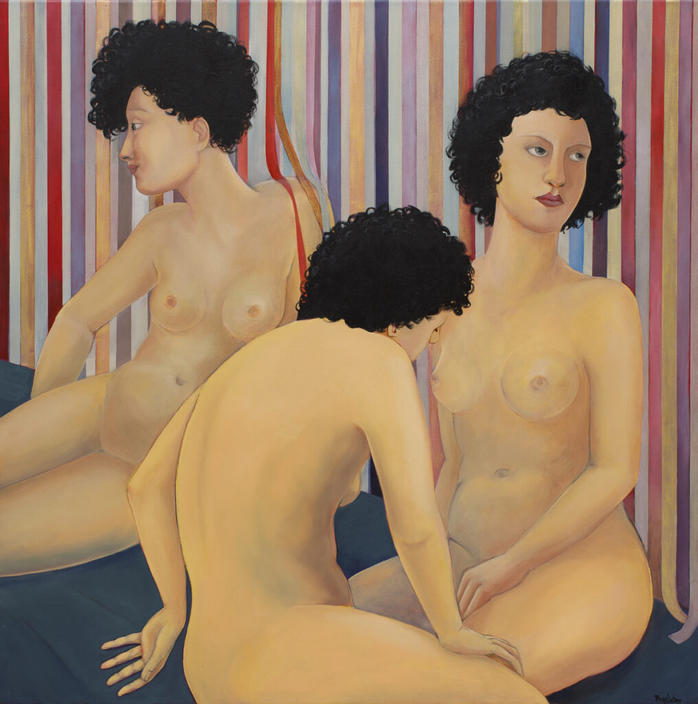 Bez tytułu - Paulina Rychter (2020), obraz olejny na płótnie