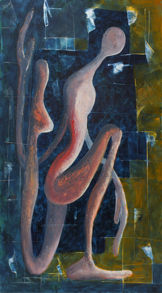 Bez tytułu - Wojciech Mazek (2018), obraz olejny na płótnie