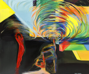 Wave - Michalina Czurakowska (2020), obraz akrylowy na płótnie