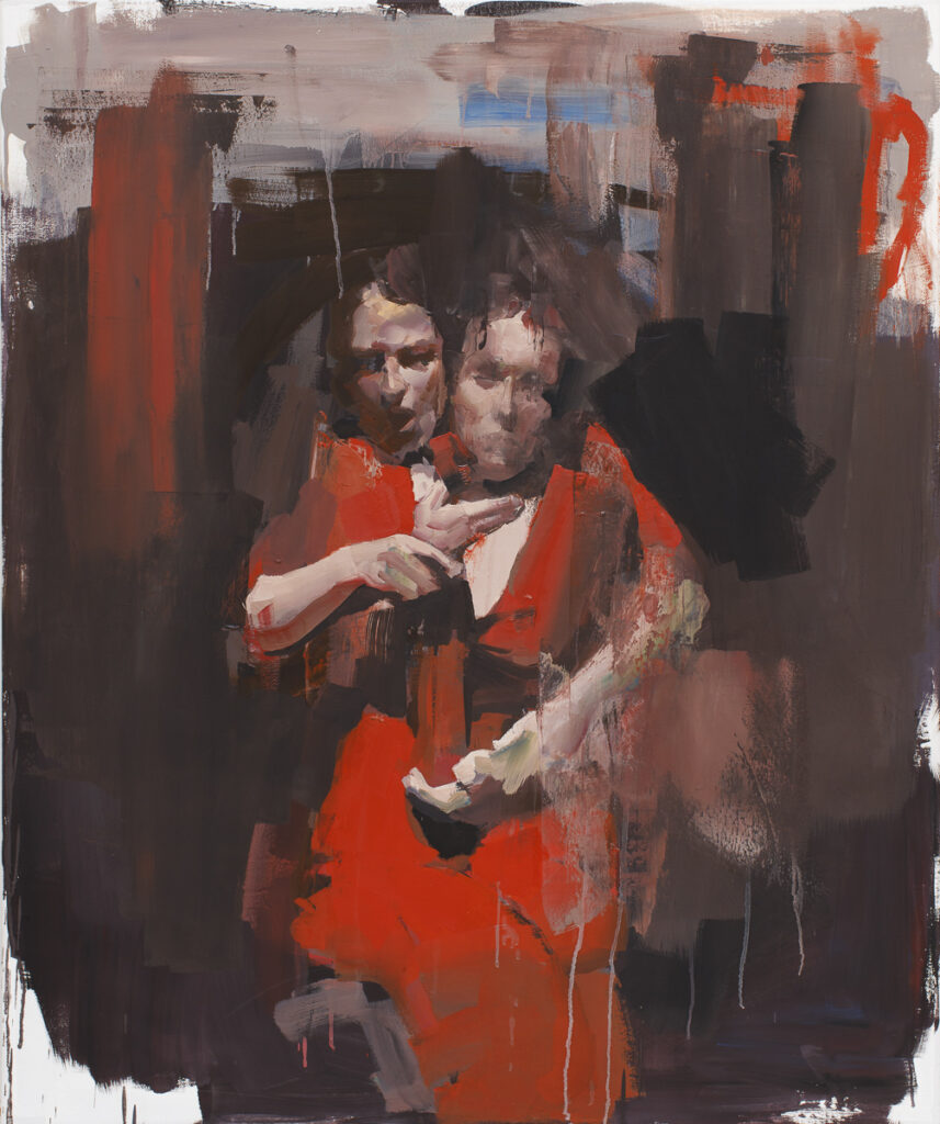 Bez tytułu (266) - Marcin Ziółkowski (2019), obraz olejny na płótnie