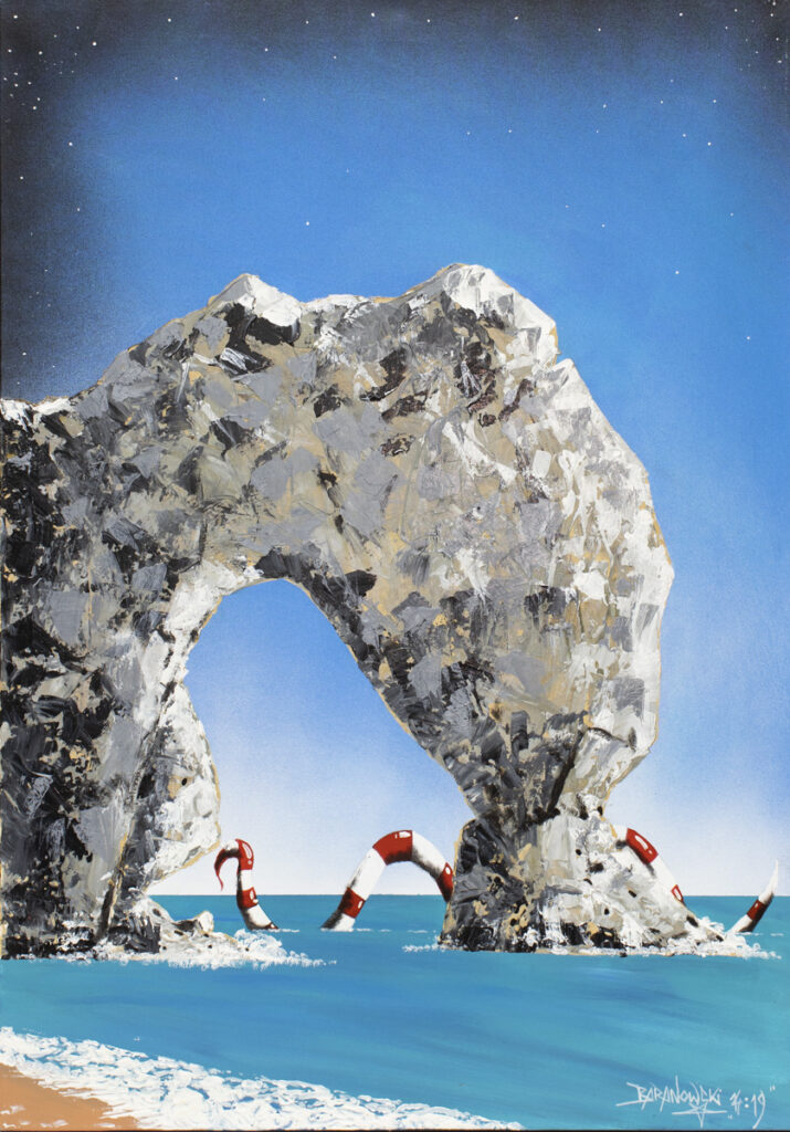 Dorset - Bartłomiej Baranowski (2019), obraz akrylowy na płótnie