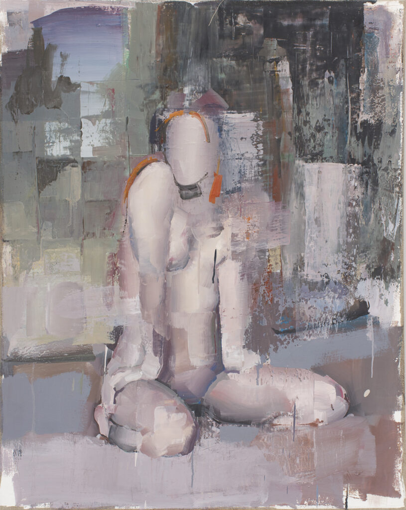 Bez tytułu (283) - Marcin Ziółkowski (2019), obraz olejny na płótnie
