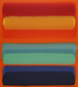 Summer blur (2021) - Jonasz Koperkiewicz - kolorowy obraz abstrakcyjny