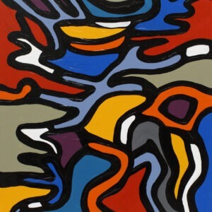 1Q101 (2021) - Paulina Ledzion - Kolorowa abstrakcja