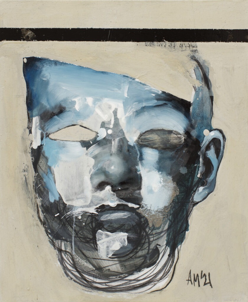 Maska czy twarz S531 (2021) - Aleksandra Modzelewska - portret dziecka